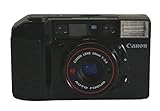 Canon Sure Shot TELE 35 mm Filmkamera mit Canon Objektiv 40/70 mm 1:2,8/4,9 Kamera, Schwarz