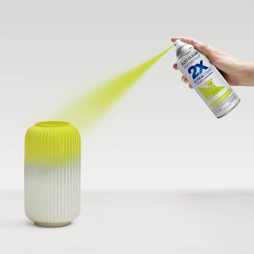 Rust-Oleum 249104 Painter's Touch 2X Ultra Cover Spray Paint, 12 oz, Gloss Key Lime