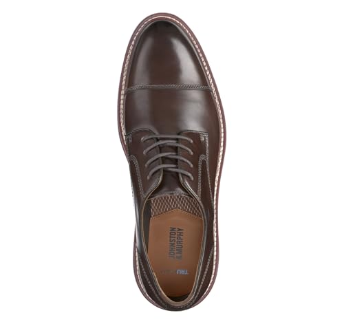Image of Johnston & Murphy Men's Upton Cap Toe Lace-Up Oxford Dress Shoe