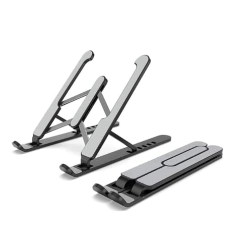 Suporte P/Notebook - Regulável, Ergonômico e Portátil (BRANCO)