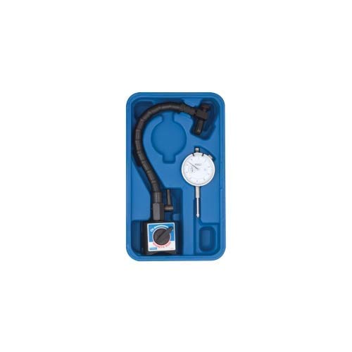 Fowler 52-641-300-0, Dial Indicator with Flex-Arm Magnetic Base and 1" Travel