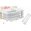 Amazon.com: 3-Layer Deli Meat Container for Fridge with Tong, Stackable ...