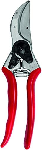 FELCO Model 2 Secateurs (Large) & Number 910 Plus Leather Holster F910+, Brown, 35x15x5 cm