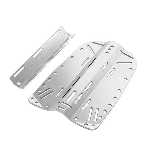 Placa trasera de aluminio ergonómica que soluciona la inestabilidad del tanque individual