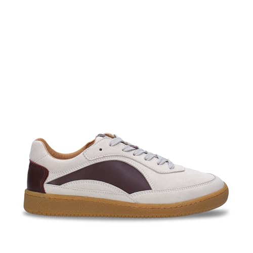 Sidney Bordeaux Vegan Sneakers - Dad Style Sneakers Made in Portugal