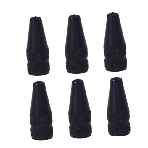 6 Pcs Tapones de Válvula de Bicicleta Estilo Francés miniatura 1