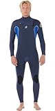 Rip Curl 2025 Männer Dawn Patrol 5/3mm Brustreißverschluss Neoprenanzug 16PMFS - Electric Cobalt