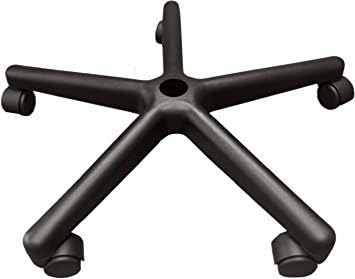 Breewell Heavy Duty Pin Nylon Office Chair Wheels (Caster) Set of 5 Black