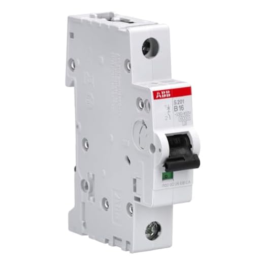 ABB S201-B16 Sicherungsautomat S200-1P 16 A-B 2CDS251001R1165