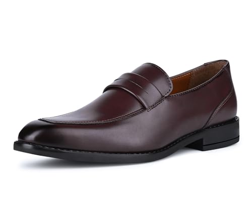 Image of LOUIS STITCH Formal Shoe for Men Shoes |Breathable Lining, Moccasins Style | Comfortable for Business, Casual, Parties (SX MC)