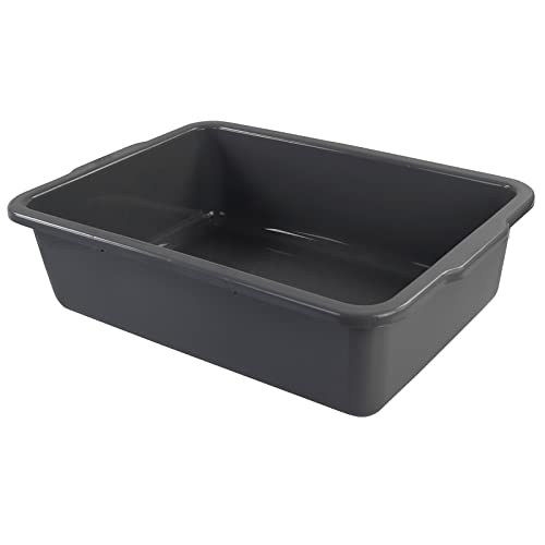 Grandes baignoires commerciales pour bus de 32 L gris bac de stockage