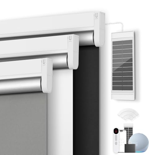 Motorized Blackout Smart Roller Blinds