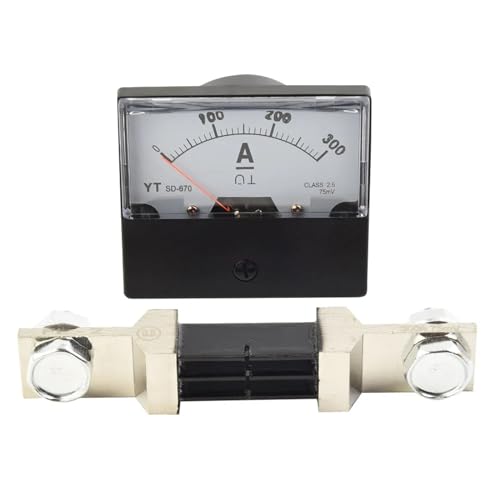 Ampèremètre DC analogique DH-670 avec shunt 200A 300A pour tableau électrique