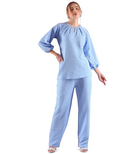 Image of Westhood Women's Polyester Bodycon Mini Co Ords Set
