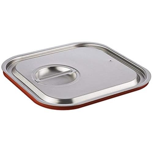 APS 80029 GN 2/3 Transport-Steck-Deckel, Silikondichtung, Griffmulde und Loch gegen Unterdruck, nicht für Kombidämpfer geeignet