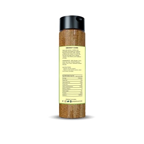 Image of Peepal Essentials Smoky Corn for grilled corn /snacks /salad, Gluten-Free /vegan, No added Artificial Colour - No MSG - No Preservatives
