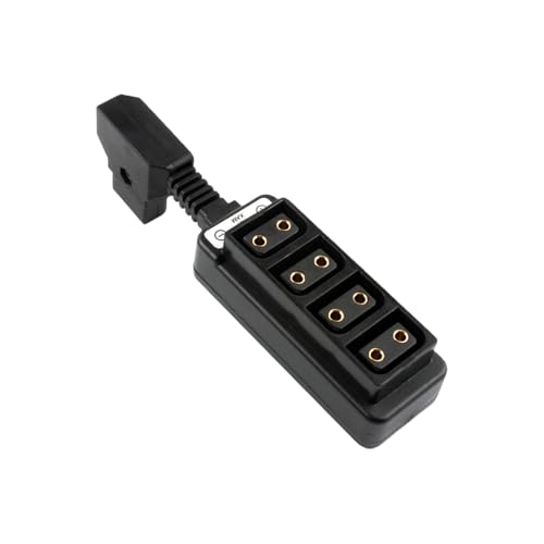 Répartiteur de batterie pour appareil photo alimentation rig vidéo D-Tap 4 ports