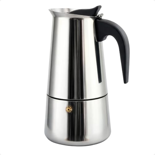 Cafeteira Italiana Expresso em Inox, 450ml, para 9 Xícaras, Fogão a Gás
