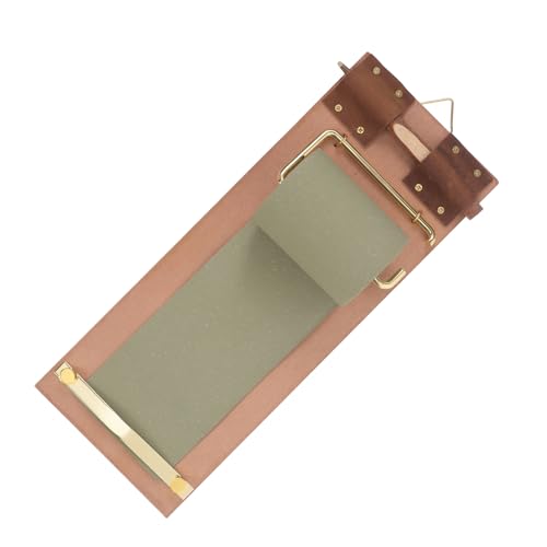 Porte-bloc-notes suspendu vintage en bois pour organiser le bureau et la cuisine