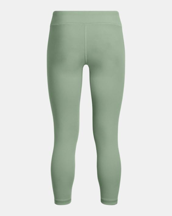 Under Armour Girls Motion Solid Crop Leggings, (348) Silica Green / / Hydro Green, X-Small2
