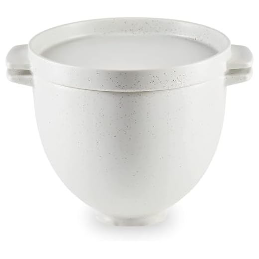 KitchenAid Brood bakkom keramiek 5KSM2CB5BGS - Brood Bowl - Grey Speckle