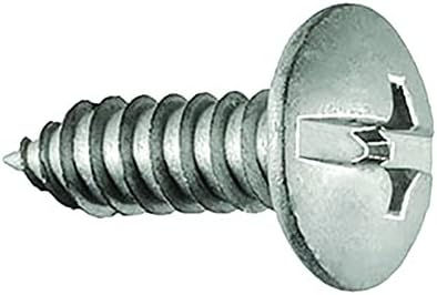 License Plate Screw Duo Drive Truss Head - #14 X 3/4" Qty. 100 Pack CAR LOT DEALERSHIP AUTO Dealer