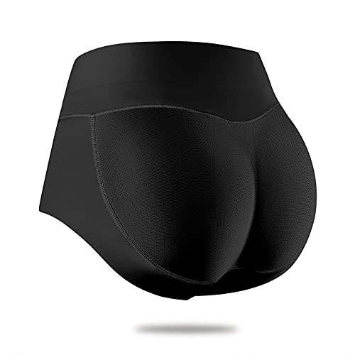 ALCRISP sous-Vêtements Faux Cul Hanche Silicone Pad Taille Haute Fesse Shaper Butt Lifter Culotte Qui Remonte Les Fesse Push Up Cover