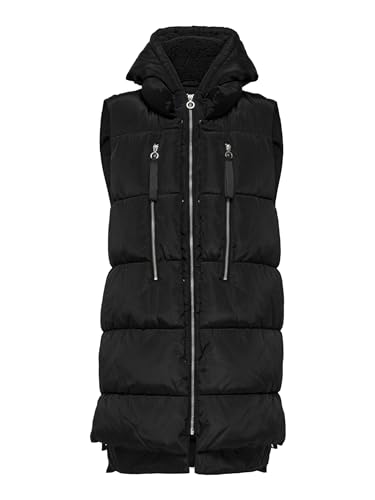 Doudoune sans manches vêtement chaud femme veste mi-saison ONLY