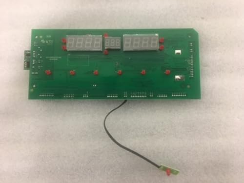 Image of HZ Fitness Replacement Display Console Electronic Circuit board Part 1000419550 for Strength Equipment Service, Easy Install Replacement Component, Gym Repair Supply