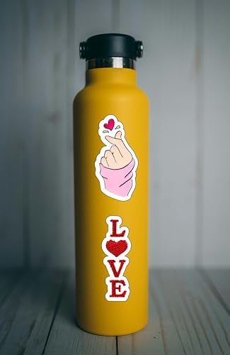 Image of Valentine Stickers for Kids & Teens - Vinyl Decals | Waterproof Stickers for Laptops, Water Bottles, Bikes