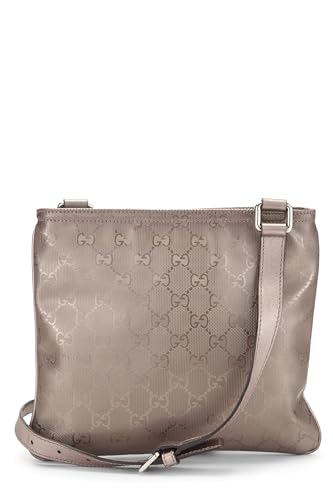 Pre-Loved Purple GG Imprime Flat Messenger Small, Purple4