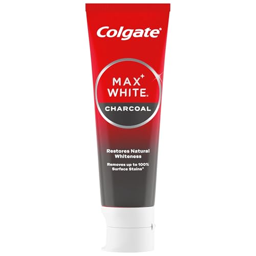 Miniatura 5 de Colgate Max White Charcoal Toothpaste 4 x 75 ml - Toothpaste with Activated Carbon