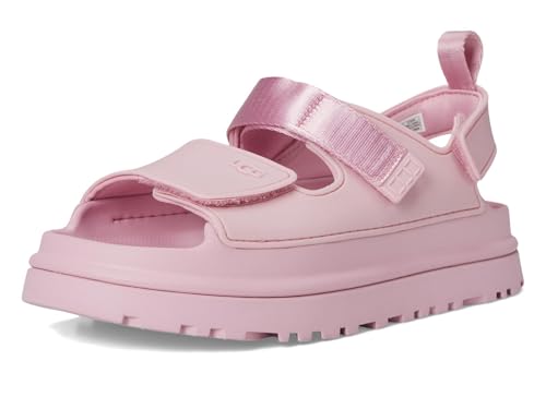 Image of UGG K Goldenglow Unisex Children's Sandals, Rose Jade, 1 Little Kid