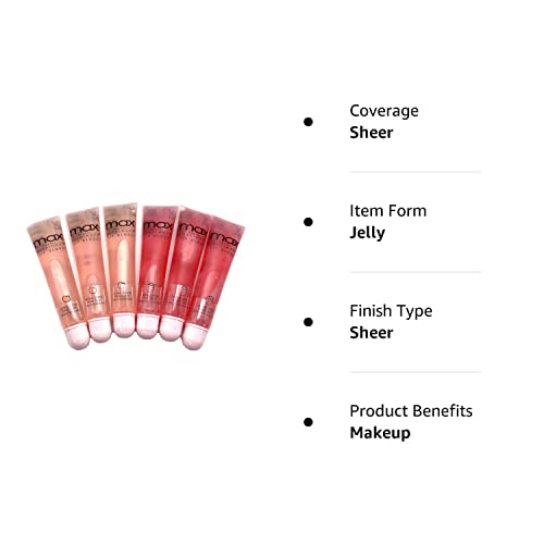 Max Makeup Cherimoya Pink Jelly Strawberry Lip Gloss #TOP6