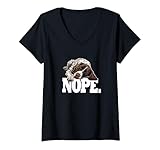 Photo Gallery donna gsp hunting dog sleeping nope german shorthaired pointer maglietta con collo a v Photo Gallery donna gsp hunting dog sleeping nope german shorthaired pointer maglietta con collo a v