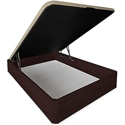 Canapé 135X190 Somnia Descanso - Canapé Abatible XL Reforzado Gran Capacidad con Tapa Reforzada y Transpirable 135X190