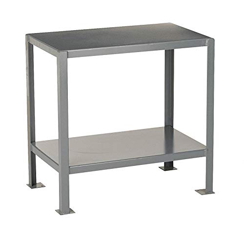 Fixed Height Work Table, Steel, 24" Depth, 30" Height, 24" Width,2000 lb. Load Capacity