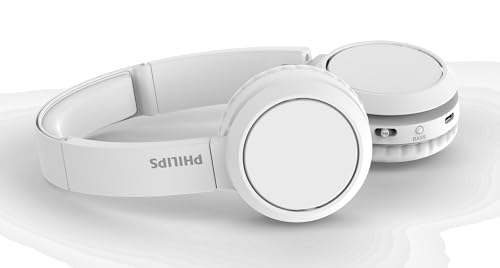 PHILIPS TAH4205WT - Drahtlose Kopfhrer - Supra Aural - Bluetooth-32-mm-Treiber - 29-Stunden-Autonomie - USB-C-Wei – Ansicht 3