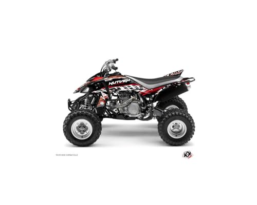 Kit Déco Quad Eraser Yamaha 450 YFZ Rouge Blanc 2004-2009