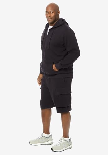 KingSize Men's Big & Tall French Terry Zip-Up Hoodie3
