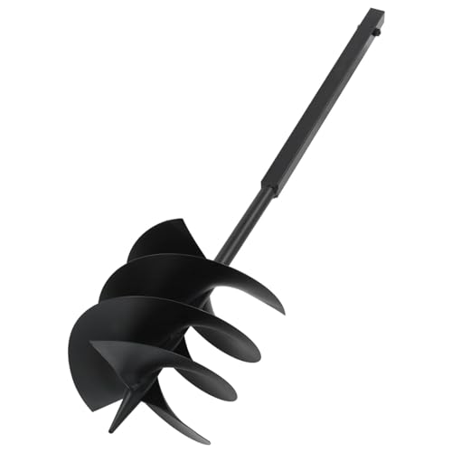LAPOOH Grondboor met handvat 250 mm met verlengbuis 8 m staal, grondboor met handvat, paalgatgravers, handgereedschap (SPU:3059407) - Afbeelding 4