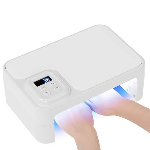Lampa UV LED do paznokci 180 W z akumulatorem i automatycznym czujnikiem, profesjonalna lampa szybkiego utwardzania Praktyczny