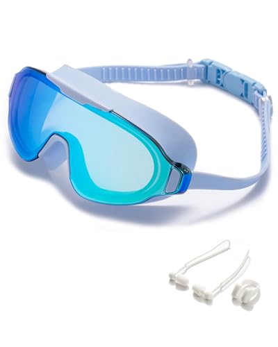 seasprint Swim Goggles,Wide Angle Anti-fog Swimming Goggles,Swim Glasses for Men Women(Dazzling...