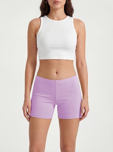 Image of Sexy Basics Women's Ultra Soft Mini Bike Short | Spandex Workout Trunk Boxer | Multi Packs & Colors