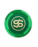 Taktile Zufriedenheit und Stabilität: Godel Ton-Pokerchips, hergestellt mit einem doppelt eingespritzten Eisenkern und einem Gewicht von 14 Gramm, bieten ein authentisches Casino-Gefühl und ein taktiles Erlebnis. Das höhere Gewicht vermittelt ein angenehmes Gefühl beim Umgang und Mischen der Chips. Es ist weniger wahrscheinlich, dass sie verrutschen oder umfallen, was das gesamte taktile Erlebnis des Spiels verbessert.