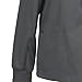 Womens Scrub Jacket Workwear Snap Front Warm-up Scrubs Jacket Grey
