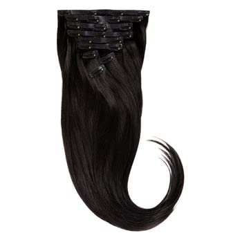 Sweet As Candy 220g 100% Remy Human Hair Adjustable Wire Hair Extensions 22 Inch Invisible Hairpiece (Black Coffee) for Women image 5