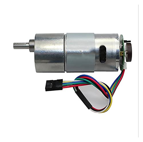 Moteur DC 6V motoréducteur 166 TR/Min avec boîte de vitesses et arbre 6mm - 7