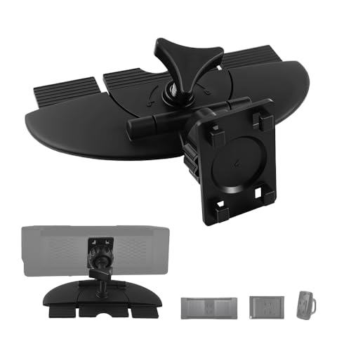 Figpade CD Slot Mount for Carplay Screen 360 Rotatable Anti-Vibration CD Mount for Carplay Screen GPS Display Portable Carplays CDs Mounts Car Accessories for 7-10.5 Display