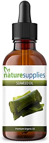 Seaweed Oil 10ml - Fucoxanthin Essential Oil, Steam Distilled Undiluted Pure Oil, GMO, Chemical Free - from Unpolluted Waters - Naturesupplies